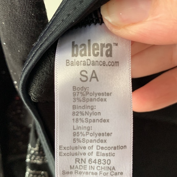 SA Small Adult Weissman Sparkle Body Suit - Picture 4 of 5